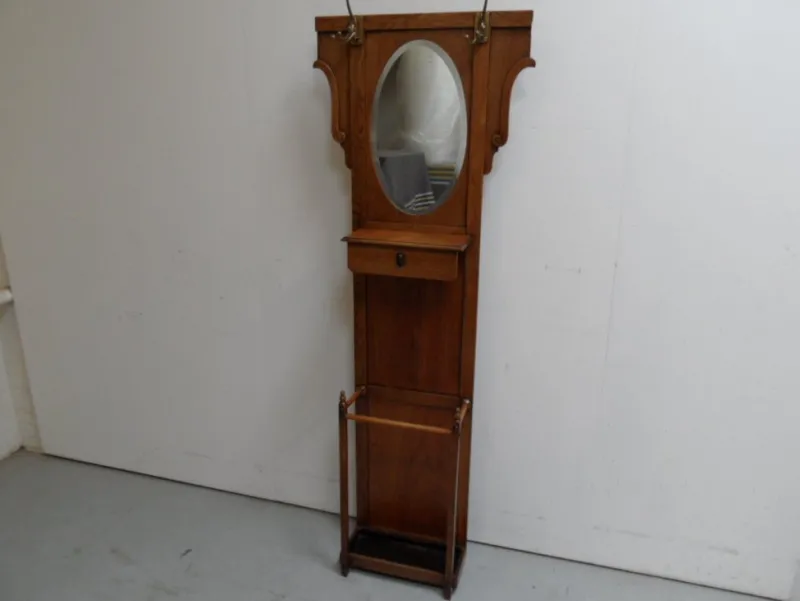 Pamono Art Deco Standing Coat Rack, 1920s> Racks, Hooks & Valets
