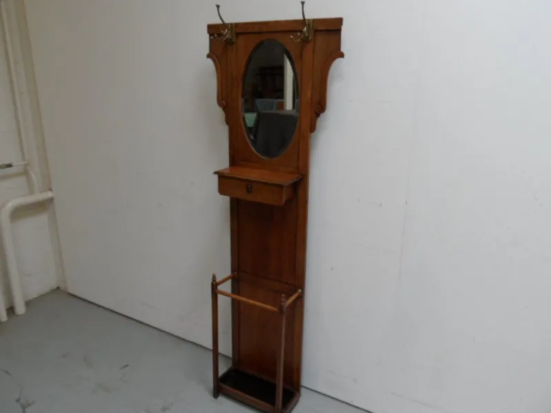 Pamono Art Deco Standing Coat Rack, 1920s> Racks, Hooks & Valets