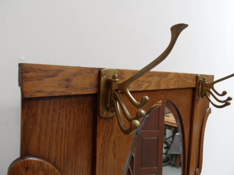 Pamono Art Deco Standing Coat Rack, 1920s> Racks, Hooks & Valets