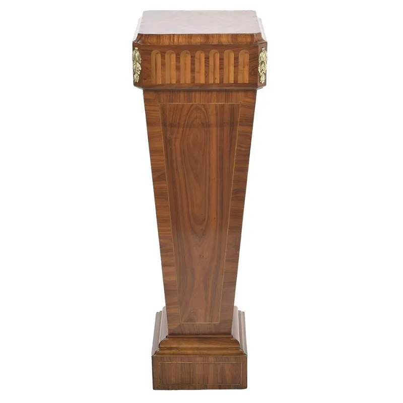 Pamono Art Deco Style Column in Marquetry, 1920s