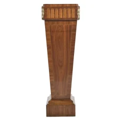 Pamono Art Deco Style Column in Marquetry, 1920s