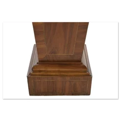 Pamono Art Deco Style Column in Marquetry, 1920s
