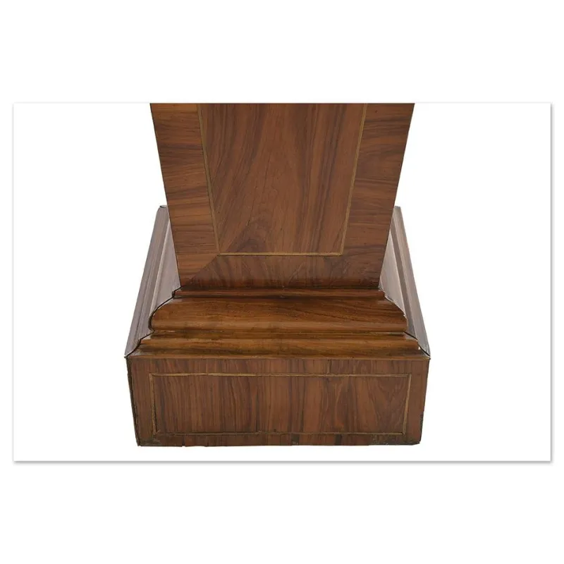 Pamono Art Deco Style Column in Marquetry, 1920s