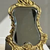 Discount Pamono Art Deco Style Gilded Bronze Mirror with Beveled Glass