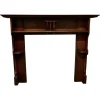 Clearance Pamono Art Deco Style Mahogany Fireplace, 1930s