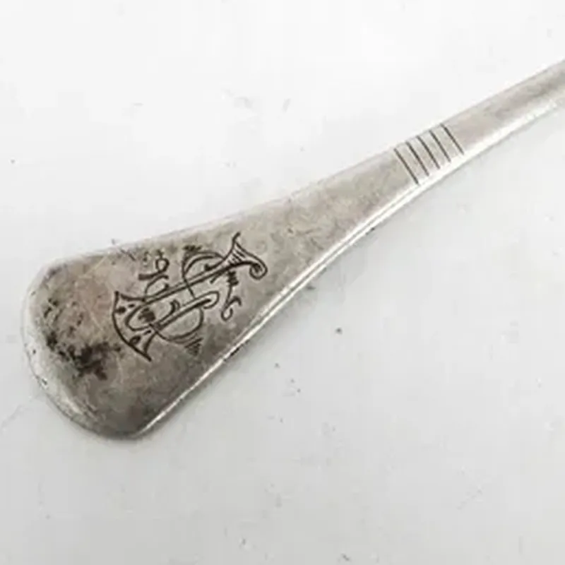 Pamono Art Deco Tea Silver Spoon, 1930s> Cutlery & Serving Utensils