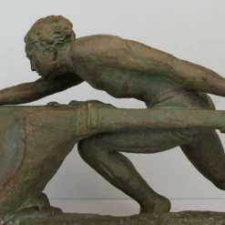 Clearance Pamono Art Deco Terracotta Sculpture by Ugo Cipriani, 1930s