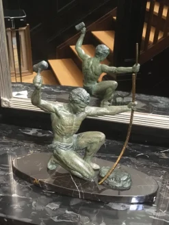 Discount Pamono Art Deco The Blacksmith Sculpture by G. Hervor