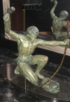 Discount Pamono Art Deco The Blacksmith Sculpture by G. Hervor