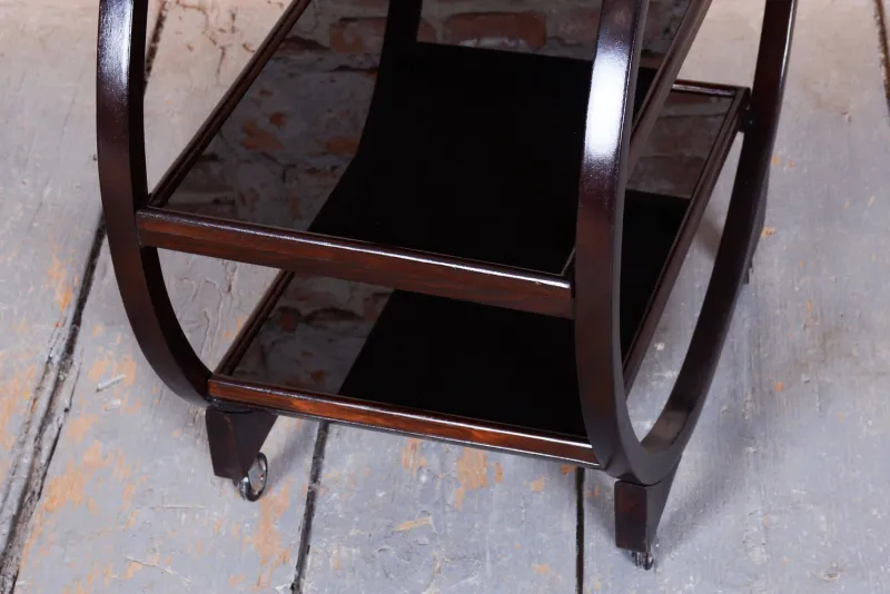 Clearance Pamono Art Deco Trolley in Oak from Thonet, Oak, 1930s