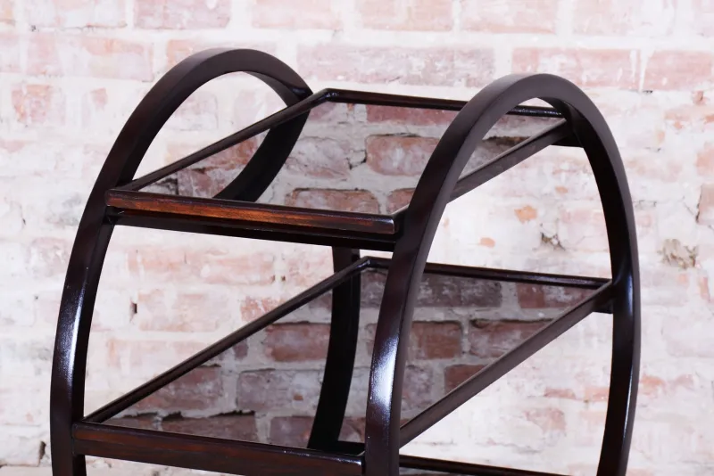 Clearance Pamono Art Deco Trolley in Oak from Thonet, Oak, 1930s