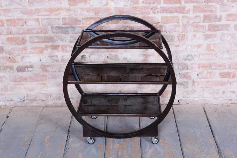 Clearance Pamono Art Deco Trolley in Oak from Thonet, Oak, 1930s
