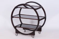 Clearance Pamono Art Deco Trolley in Oak from Thonet, Oak, 1930s