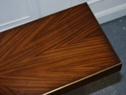 Hot Pamono Art Deco Vancucci Sunburst Console Table by Theodore Alexander