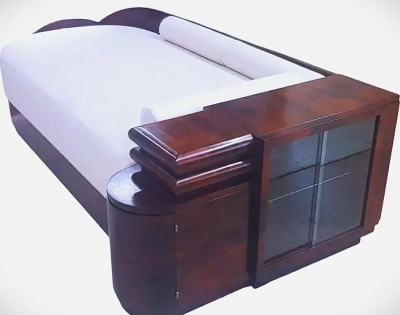 Online Pamono Art Deco Velvet Daybed