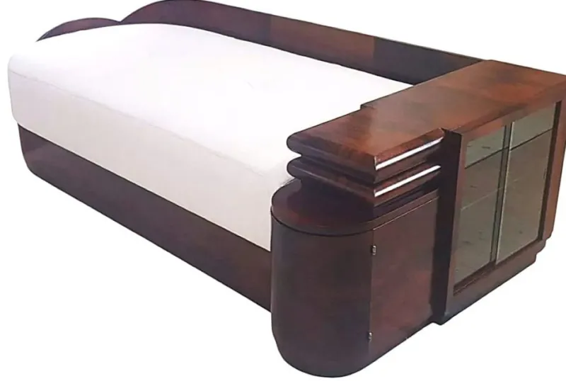 Online Pamono Art Deco Velvet Daybed