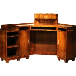 Pamono Art Deco Veneer Writing Desk or Vanity Table, 1920s> Dressing Tables