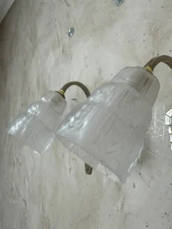 Pamono Art Deco Wall Lights, 1930, Set of 2><noscript><img width=