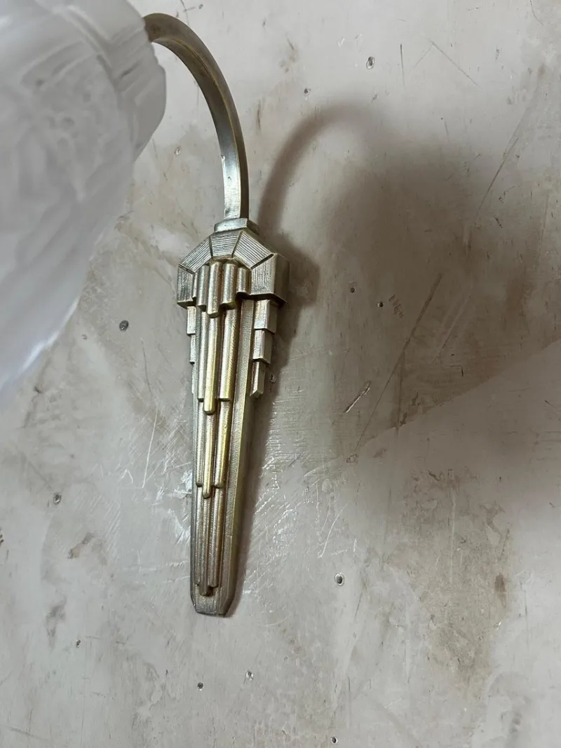 Pamono Art Deco Wall Lights, 1930, Set of 2> Wall Lights & Sconces