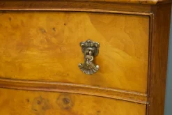 Sale Pamono Art Deco Walnut and Walnut Veneer Chest of Drawers, 1950s