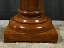 Pamono Art Deco Walnut Column, 1930><noscript><img width=