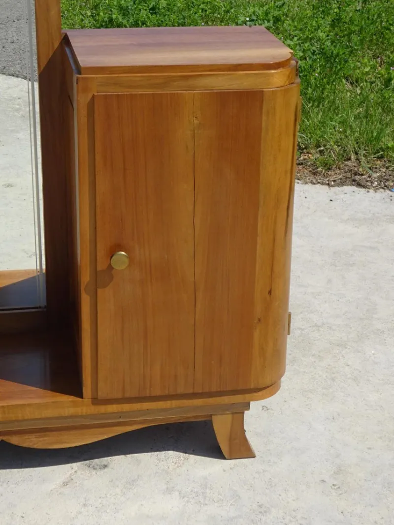 Pamono Art Deco Walnut Dressing Table, 1920s> Dressing Tables