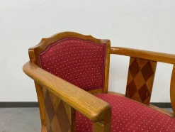 Sale Pamono Art Deco Walnut Office Chair, 1930s
