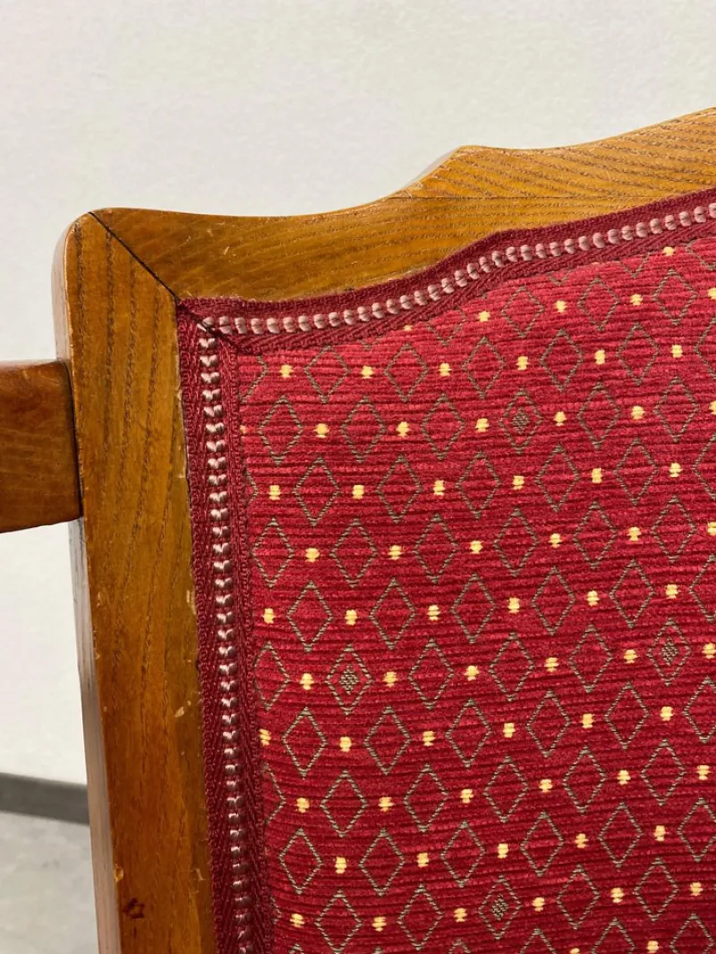 Sale Pamono Art Deco Walnut Office Chair, 1930s