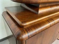 Clearance Pamono Art Deco Walnut Showcase, 1930s