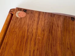 Pamono Art Deco Wood Marquetry Tray, France, 1940s><noscript><img width=