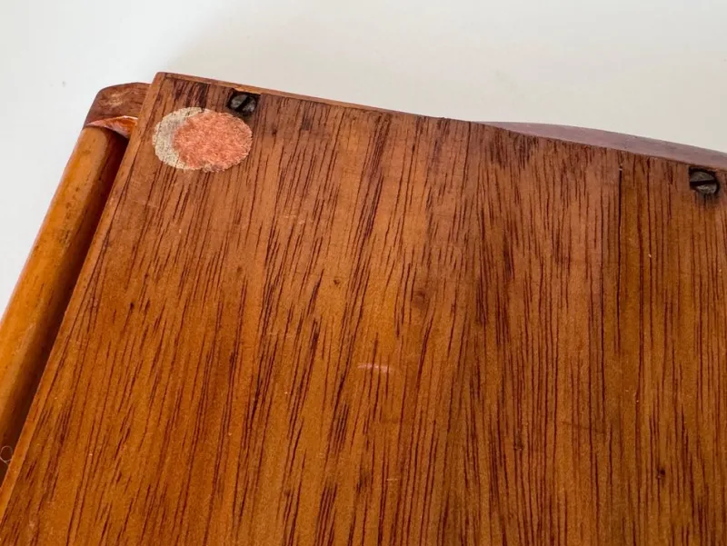 Pamono Art Deco Wood Marquetry Tray, France, 1940s> Trays