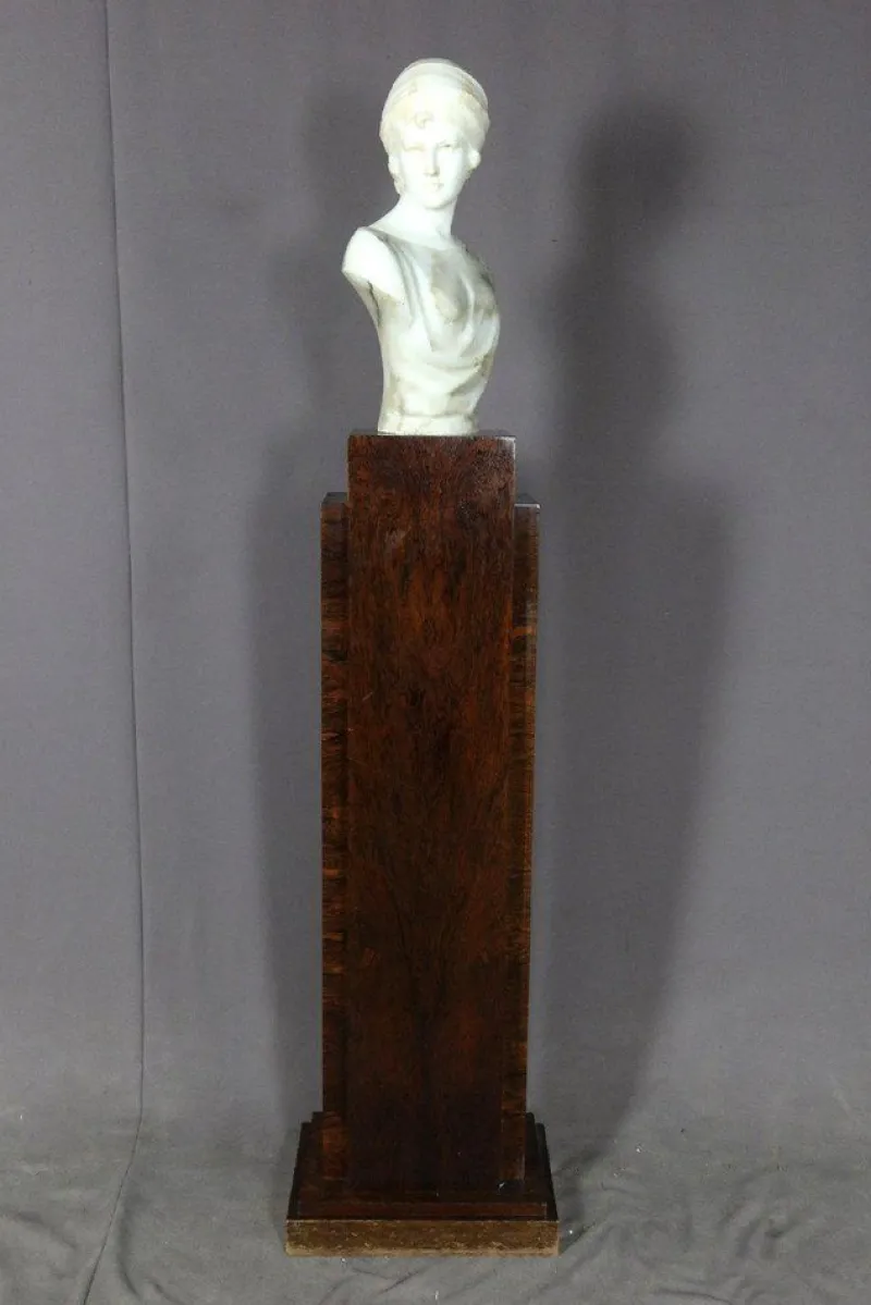 Clearance Pamono Art Deco Wooden Column
