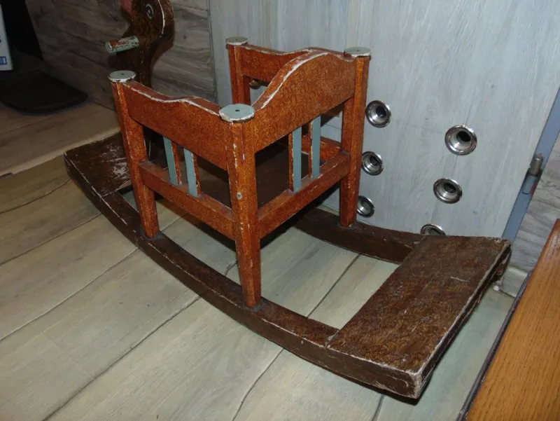 Pamono Art Deco Wooden Duck, Rocker, 1920s> Children's Chairs
