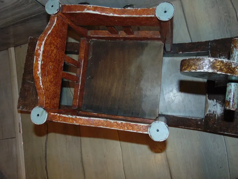Pamono Art Deco Wooden Duck, Rocker, 1920s> Children's Chairs