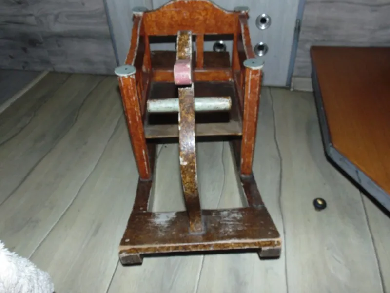 Pamono Art Deco Wooden Duck, Rocker, 1920s> Children's Chairs