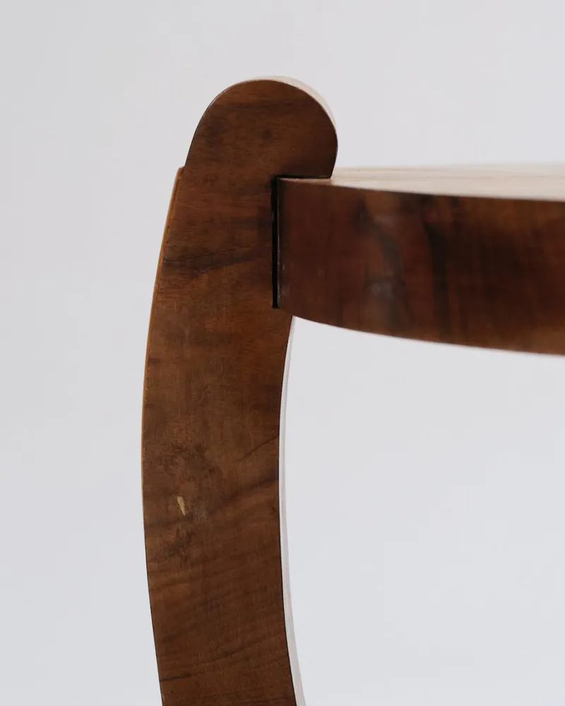 Online Pamono Art Deco Wooden Pedestal Table, 1930s