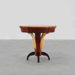 Sale Pamono Art Deco Wooden Side Table, France, 1930s