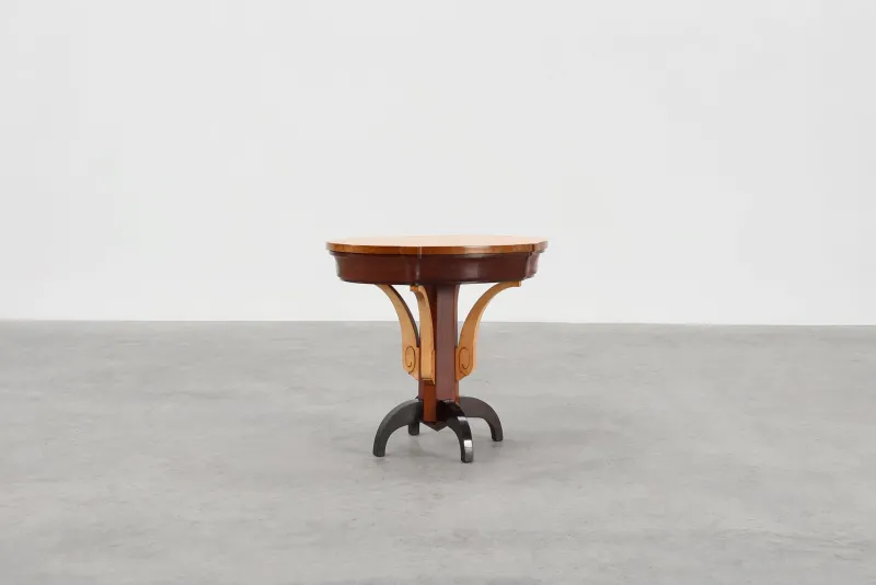 Sale Pamono Art Deco Wooden Side Table, France, 1930s