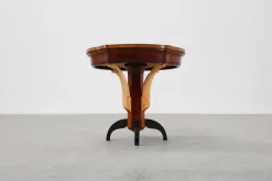 Sale Pamono Art Deco Wooden Side Table, France, 1930s