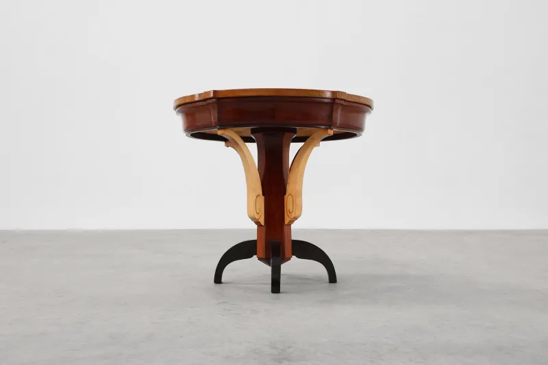 Sale Pamono Art Deco Wooden Side Table, France, 1930s