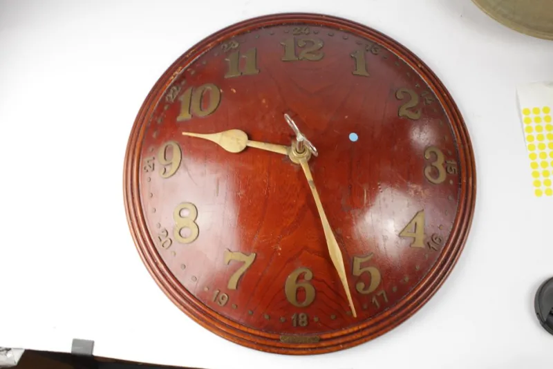 Pamono Art Deco Zenith Wall Clock> Clocks