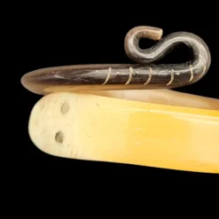 Pamono Art Nouveau Bakelite Bangle in Snake Shape, 1910s><noscript><img width=