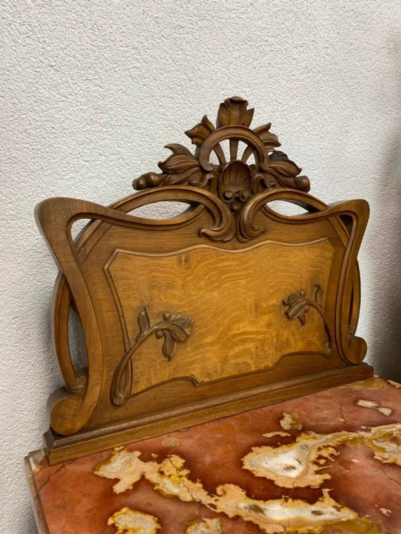 Pamono Art Nouveau Bedroom Set by Louis Majorelle, 1890s, Set of 7> Living Room Sets