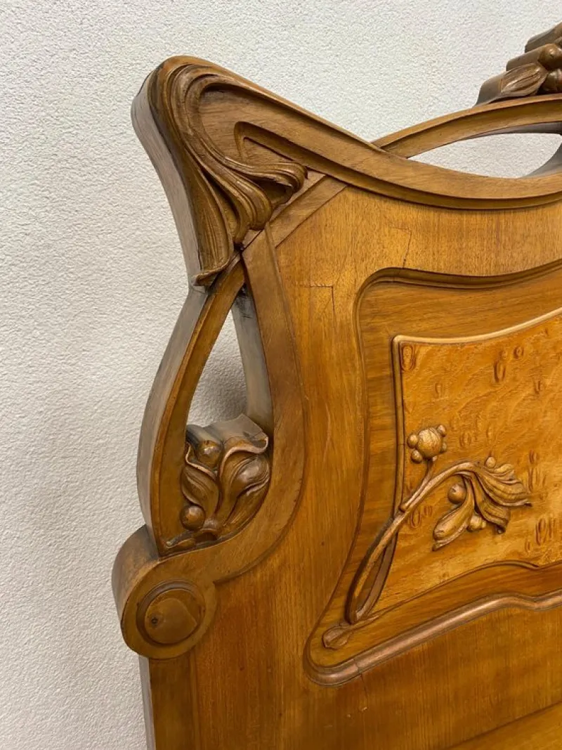 Pamono Art Nouveau Bedroom Set by Louis Majorelle, 1890s, Set of 7> Living Room Sets
