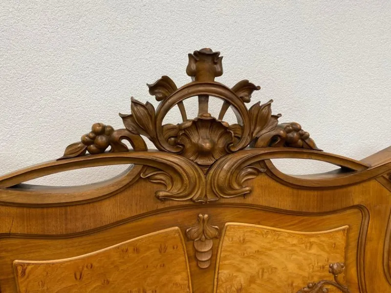 Pamono Art Nouveau Bedroom Set by Louis Majorelle, 1890s, Set of 7> Living Room Sets