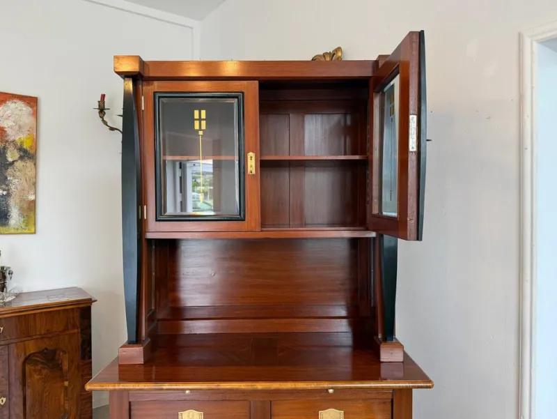 Pamono Art Nouveau Bookcase, 1920s> Shelves & Wall Units