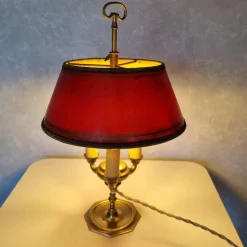 Pamono Art Nouveau Bouillotte Desk Lamp, 1920s> Table Lamps