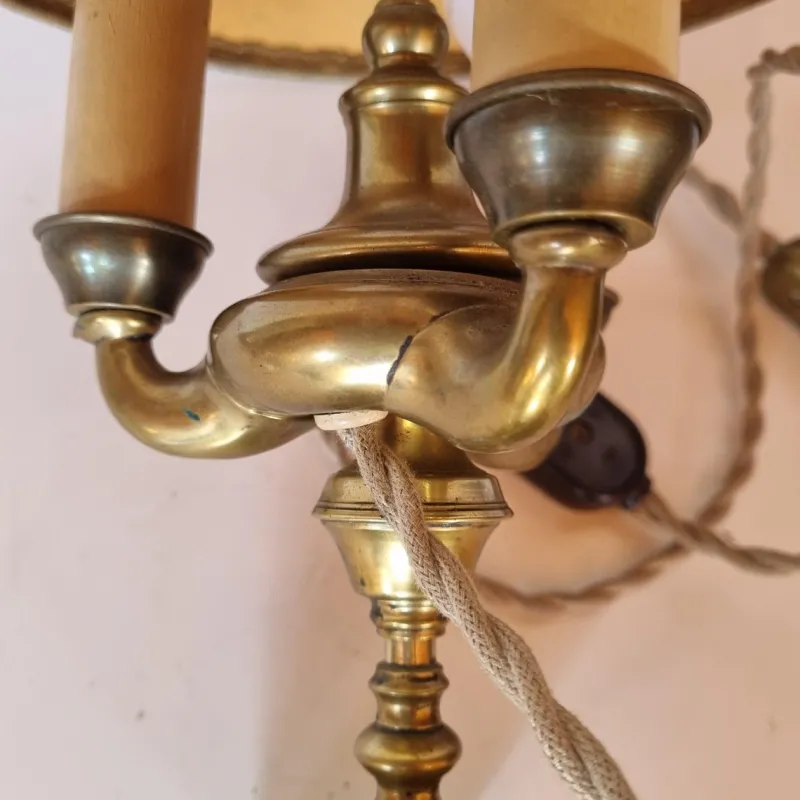 Pamono Art Nouveau Bouillotte Desk Lamp, 1920s> Table Lamps