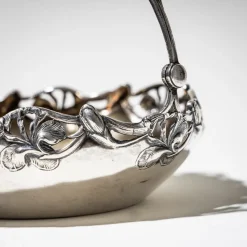 Pamono Art Nouveau Bowls in Silver by Wilhelm Binder, Set of 2