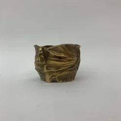 Pamono Art Nouveau Bronze Flower Pot, 1930s><noscript><img width=